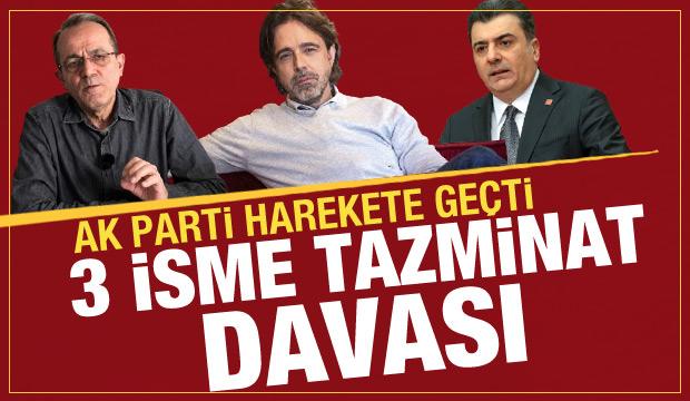 AK Parti'den Şaban Sevin&ccedil;, Timur Soykan ve Zeynel Emre'ye tazminat davası