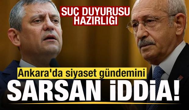Ankara'da siyaset g&uuml;ndemini sarsan iddia! Su&ccedil; duyurusu hazırlığı