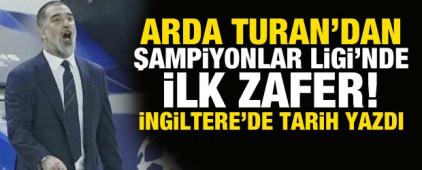 Arda Turan fırtınası Şampiyonlar Ligi'nde de s&uuml;r&uuml;yor! İlk zaferini yaşadı