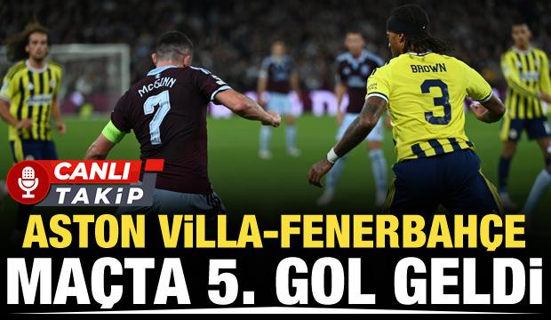 Aston Villa-Fenerbah&ccedil;e! CANLI