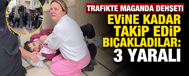 Avcılar'da dehşet! S&uuml;r&uuml;c&uuml;y&uuml; evine kadar takip edip bı&ccedil;akladılar: 3 yaralı