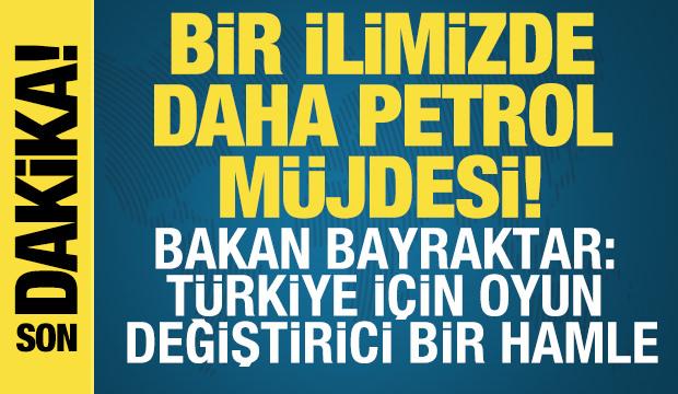 Bakan Bayraktar: Diyarbakır'da kaya petrol&uuml; i&ccedil;in 24 kuyuluk tarihi sondaj başlıyor