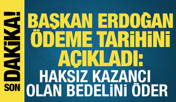 Erdoğan'dan fon soruşturması a&ccedil;ıklaması: Ara &ouml;demeler Ekim ayında yapılacak