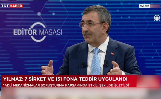 Cevdet Yılmaz fon soruşturması tasfiye edilen fonlarla ilgili konuştu