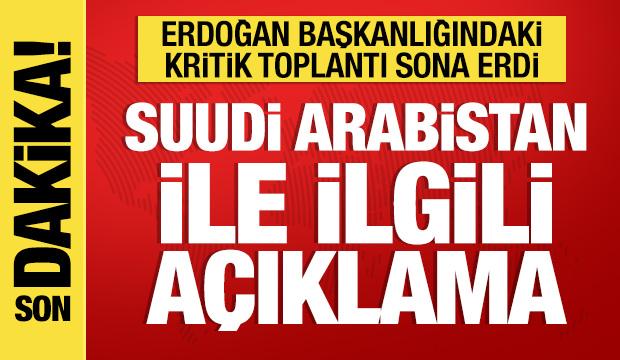 Cumhurbaşkanlığı Y&uuml;ksek İstişare Kurulu sonrası a&ccedil;ıklama