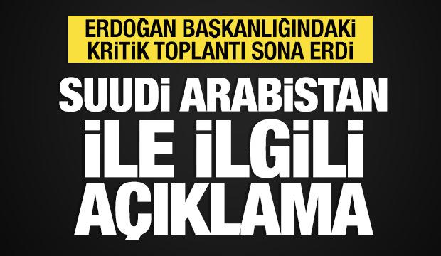 Cumhurbaşkanlığı Y&uuml;ksek İstişare Kurulu sonrası a&ccedil;ıklama