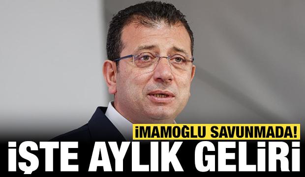 Ekrem İmamoğlu aylık gelirini a&ccedil;ıkladı!