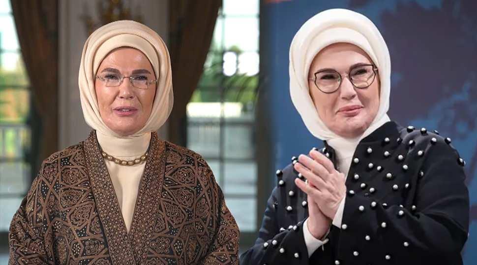 Emine Erdoğan'dan D&uuml;nya Kadın &Ccedil;ift&ccedil;iler G&uuml;n&uuml; paylaşımı