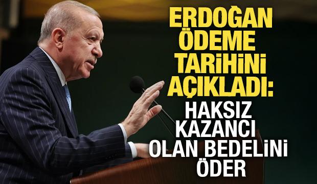Erdoğan'dan fon soruşturması a&ccedil;ıklaması: Ara &ouml;demeler Ekim ayında yapılacak