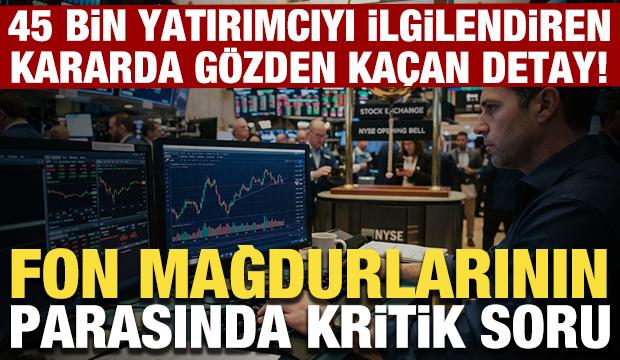 Fonlar tasfiye edilirken adalet eksilmesin