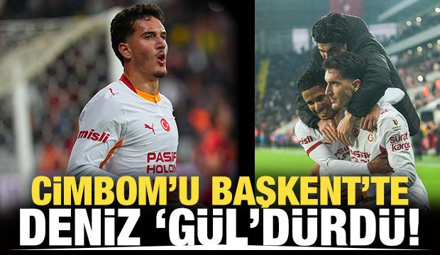 Galatasaray'ı Başkent'te Deniz 'G&uuml;l'd&uuml;rd&uuml;! 