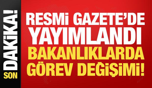 Hazine ve Maliye Bakanlığı&rsquo;nda yeni atama! Resmi Gazete'de yayımlandı 