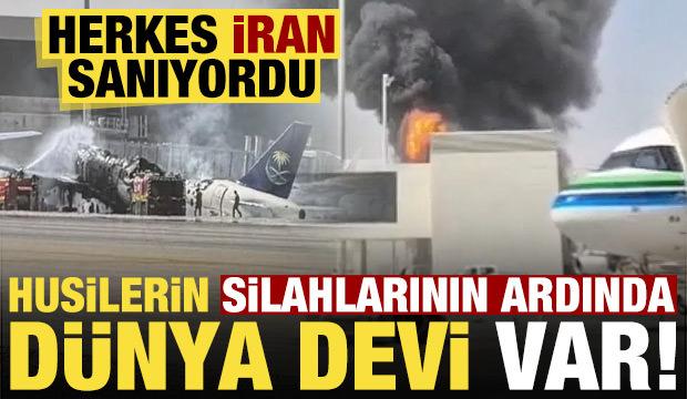 Husilerin silahlarının ardında o &uuml;lke var! Herkes İran sanıyordu...