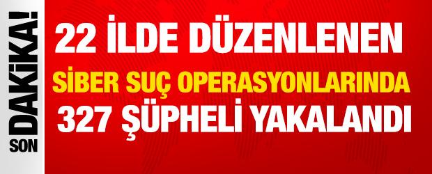 İ&ccedil;işleri Bakanlığı duyurdu: Siber su&ccedil;larla m&uuml;cadelede 5 g&uuml;nde 327 ş&uuml;pheli yakalandı