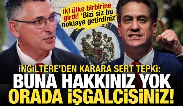 İngiltere ve İsrail arasında konsolosluk krizi