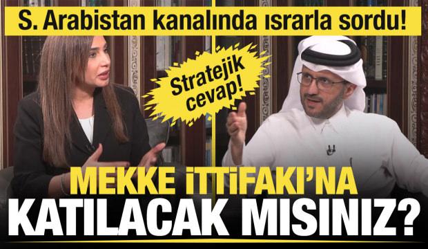 Katar Mekke Savunma İttifakı'na katılacak mı? Suudi kanalında el-Ensari'den &ccedil;arpıcı &ccedil;ıkış