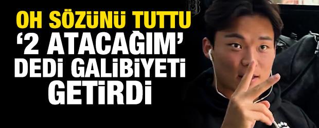 Ma&ccedil;tan &ouml;nce 2 atacağım dedi, attı: Beşiktaş'ı Avrupa'da galibiyete taşıdı