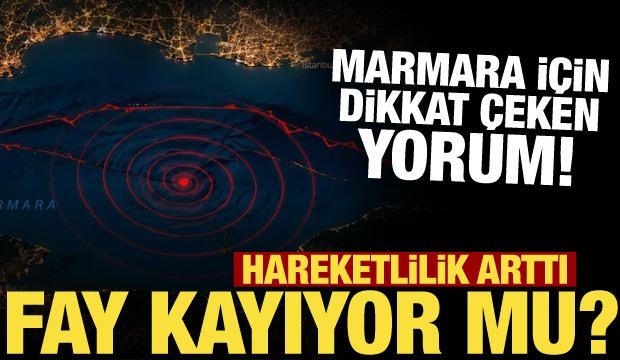 Marmara&rsquo;da korkutan hareketlilik! 10 yıllık deprem detayı ortaya &ccedil;ıktı: Fay kayıyor...