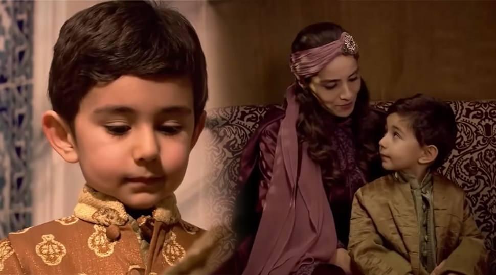 Muhteşem Y&uuml;zyıl'ın k&uuml;&ccedil;&uuml;k şehzade Mustafa'sı b&uuml;y&uuml;d&uuml;! Son halini g&ouml;renler tanıyamadı