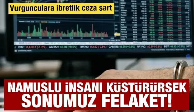 Namuslu İnsanı K&uuml;st&uuml;rmeyelim