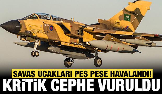 Savaş u&ccedil;akları peş peşe havalandı: Kritik cephe vuruluyor!