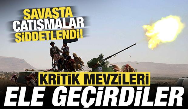 Savaşta &ccedil;atışmalar şiddetlendi! Kritik mevzileri ele ge&ccedil;irdiler