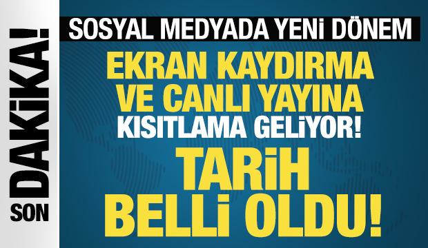 Son Dakika: Sosyal medya d&uuml;zenlemesinde yeni d&ouml;nem! Tarih belli oldu! İşte yeni kurallar