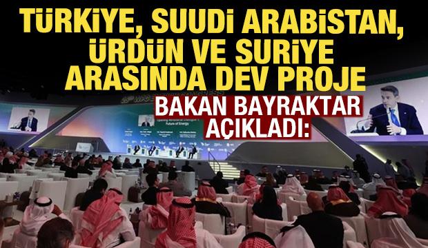 T&uuml;rkiye, Suudi Arabistan, &Uuml;rd&uuml;n ve Suriye arasında dev enerji projesi