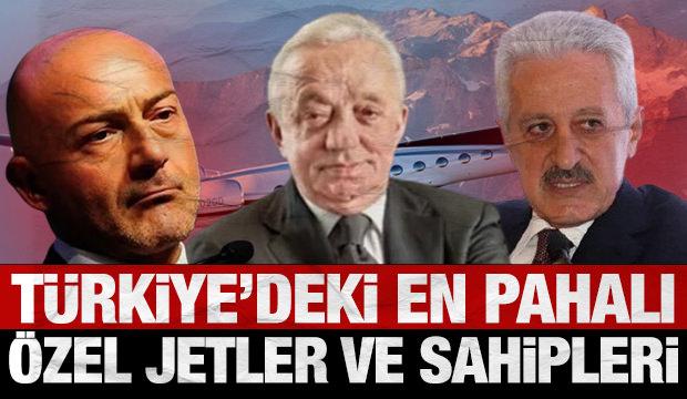 T&uuml;rkiye'deki b&uuml;y&uuml;k &ouml;zel jetler ve sahipleri: Tam tamına 80 milyon dolar!
