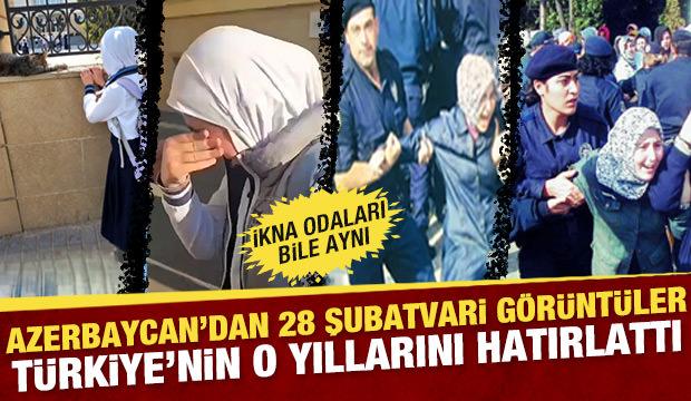 T&uuml;rkiye'nin karanlık g&uuml;nlerini hatırlattı: Azerbaycan'dan eğitime 28 Şubatvari engel