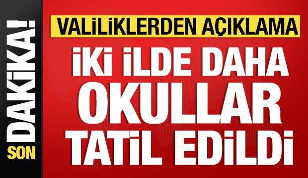 Yalova ve Kocaeli'de olumsuz hava koşulları nedeniyle eğitime 1 g&uuml;n ara verildi