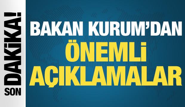 Bakan Kurum'dan COP31 a&ccedil;ıklaması