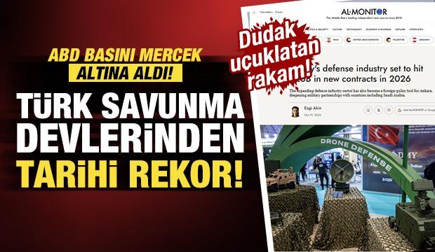 ABD basını mercek altına aldı: T&uuml;rk savunma devlerinden tarihi rekor! 