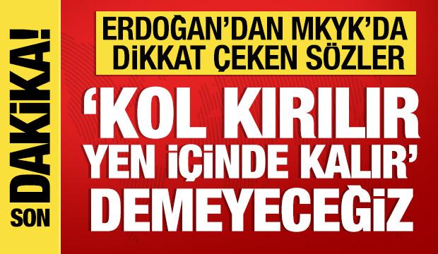 Cumhurbaşkanı Erdoğan'ın AK Parti MKYK'daki s&ouml;zleri dikkat &ccedil;ekti