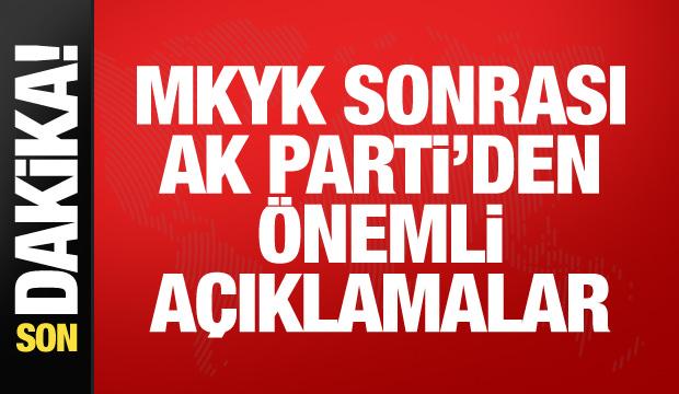 AK Parti S&ouml;zc&uuml;s&uuml; &Ccedil;elik'ten &ouml;nemli a&ccedil;ıklamalar