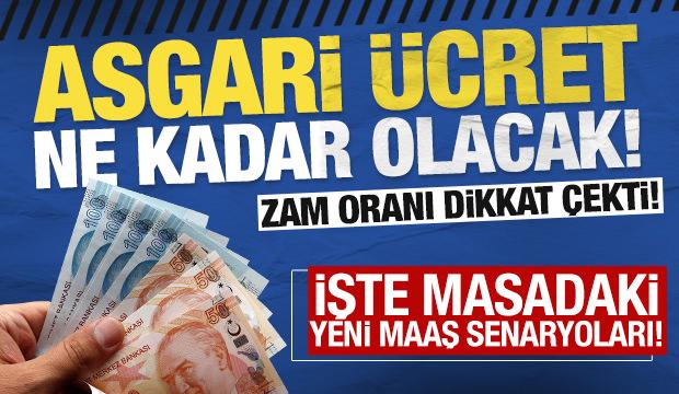 Asgari &uuml;cret ne kadar olacak? İşte masadaki yeni senaryolar