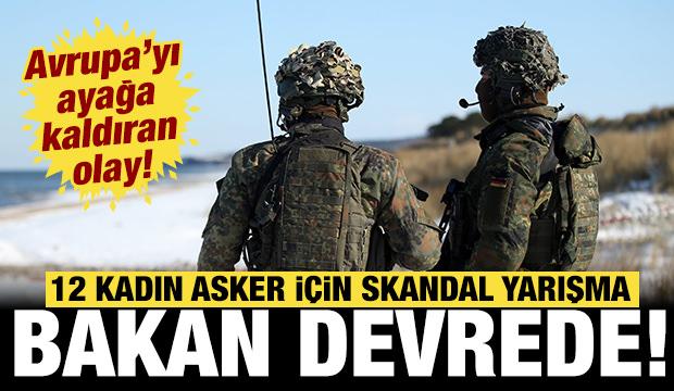 Askerlerden skandal yarışma: &Uuml;lkeyi ayağa kaldıran rezillik! Bakan devreye girdi...