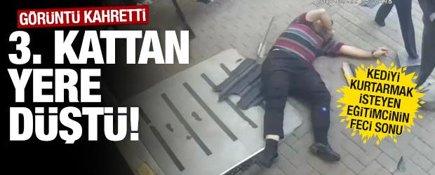 Bursa'da kahreden olay: Kediyi kurtarırken 3. kattan yere d&uuml;şerek &ouml;ld&uuml;