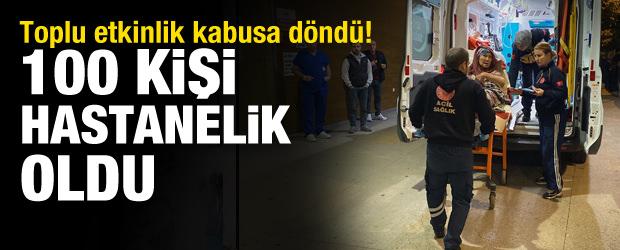 Bursa&rsquo;da pilav g&uuml;n&uuml; kabusa d&ouml;nd&uuml;! Yaklaşık 100 kişi hastanelik oldu