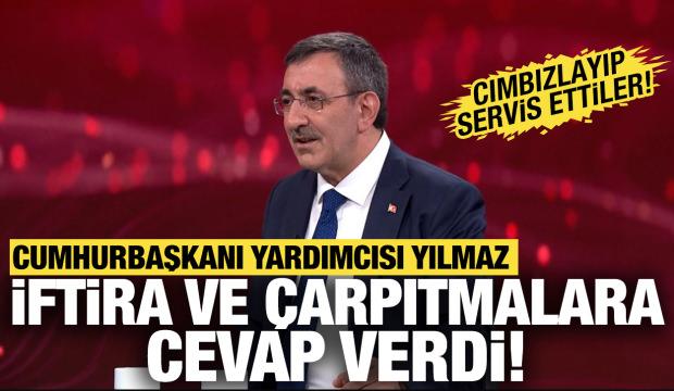 Cevdet Yılmaz iftira ve &ccedil;arpıtmalara cevap verdi