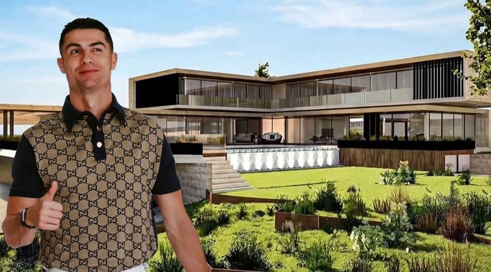 Cristiano Ronaldo kesenin ağzını a&ccedil;tı! Yeni villası i&ccedil;in dev b&uuml;t&ccedil;e ayırdı