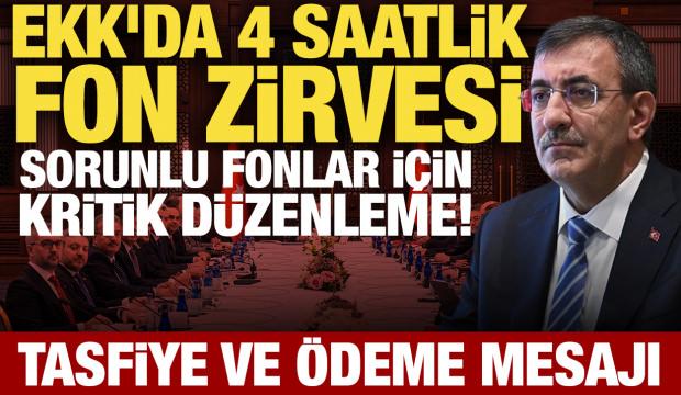 EKK toplandı: Sorunlu fonlarda kritik gelişme! Ara &ouml;demeler i&ccedil;in g&ouml;zler Meclis&rsquo;te