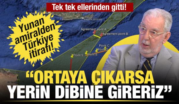 Eski Yunan amiral Egolfopulos'tan T&uuml;rkiye itirafı: Ortaya &ccedil;ıkarsa yerin dibine gireriz