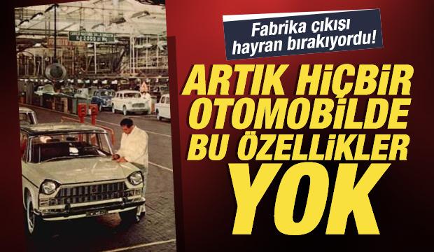 Fabrika &ccedil;ıkışı &ouml;zellikleri hayran bırakıyordu! Artık hi&ccedil;bir otomobilde yok