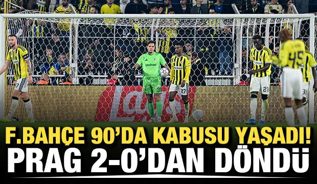 Fenerbah&ccedil;e 90'da şoku yaşadı! 2-0'dan d&ouml;nd&uuml;ler