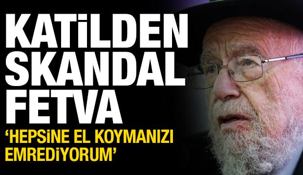 Haham Lior'dan Batı Şeria'da yağma fetvası