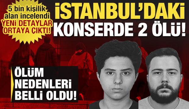 İstanbul'daki konserde 2 &ouml;l&uuml;! &Ouml;l&uuml;m nedenleri belli oldu: Vali G&uuml;l'den a&ccedil;ıklama