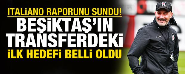 Italiano, transfer raporunu sundu! Kartal'ın ilk hedefi ortaya &ccedil;ıktı
