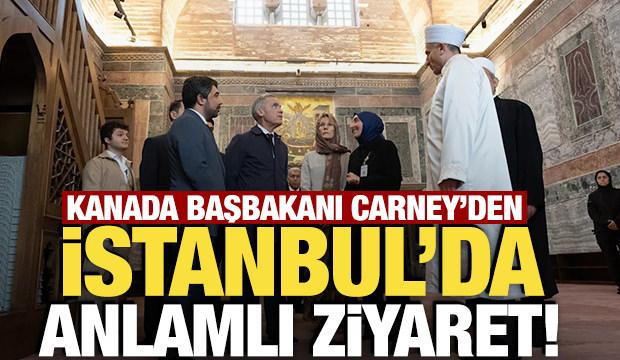 Kanada Başbakanı Mark Carney Kariye Camii'ni ziyaret etti!
