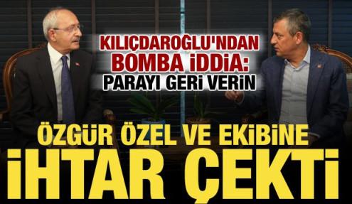 Kılı&ccedil;daroğlu'ndan Yeni Parti'ye ihtar! 5,1 milyon TL'yi geri istedi